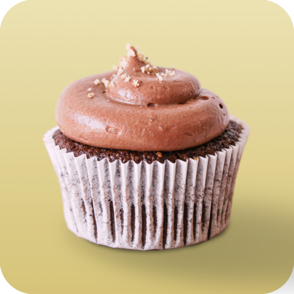 shop product image chocolate hazelnut cupcakes