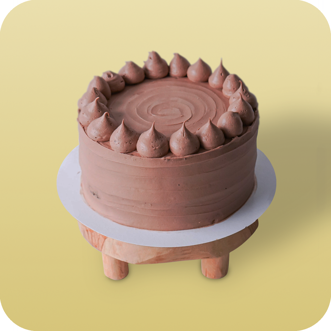 shop product image chocolate hazelnut simple cake